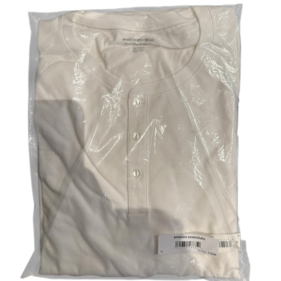 Amazon Essentials White Long Sleeve Tee - Picture 6 of 6